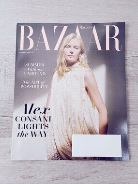 🍭7/$15 Harper's Bazaar Magazine Summer 2026 Alex Consani